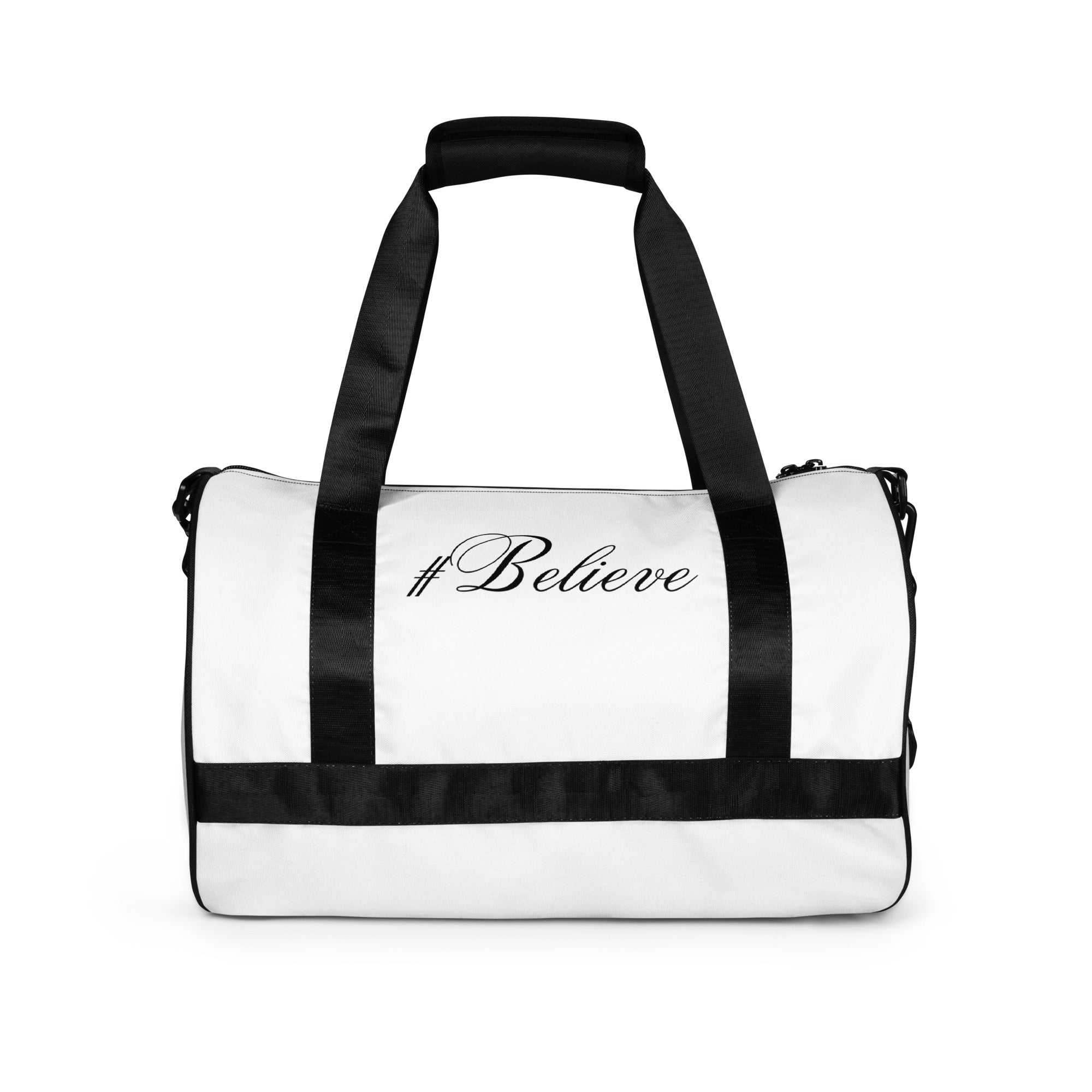 #Believe All-over print gym bag