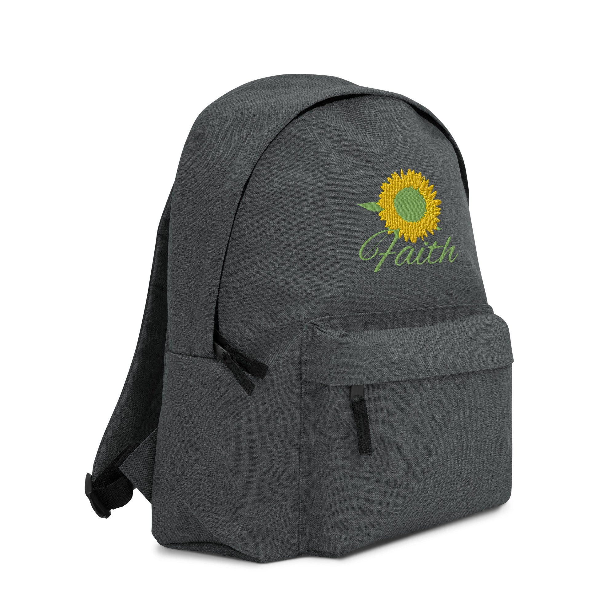 Faith Embroidered Backpack