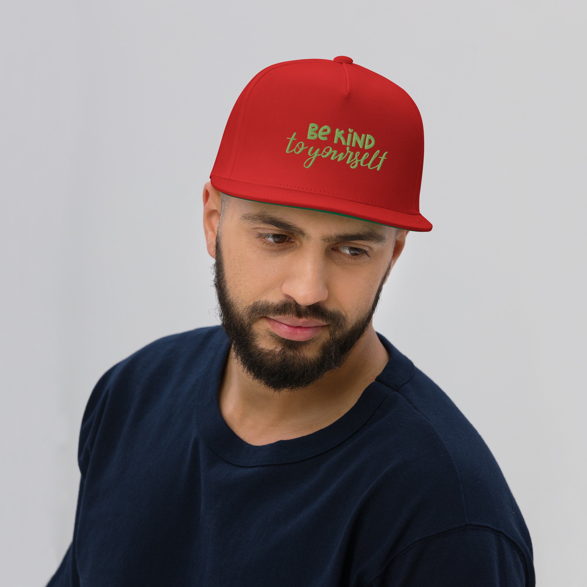 Be Kind To Yourself Flat Bill Cap