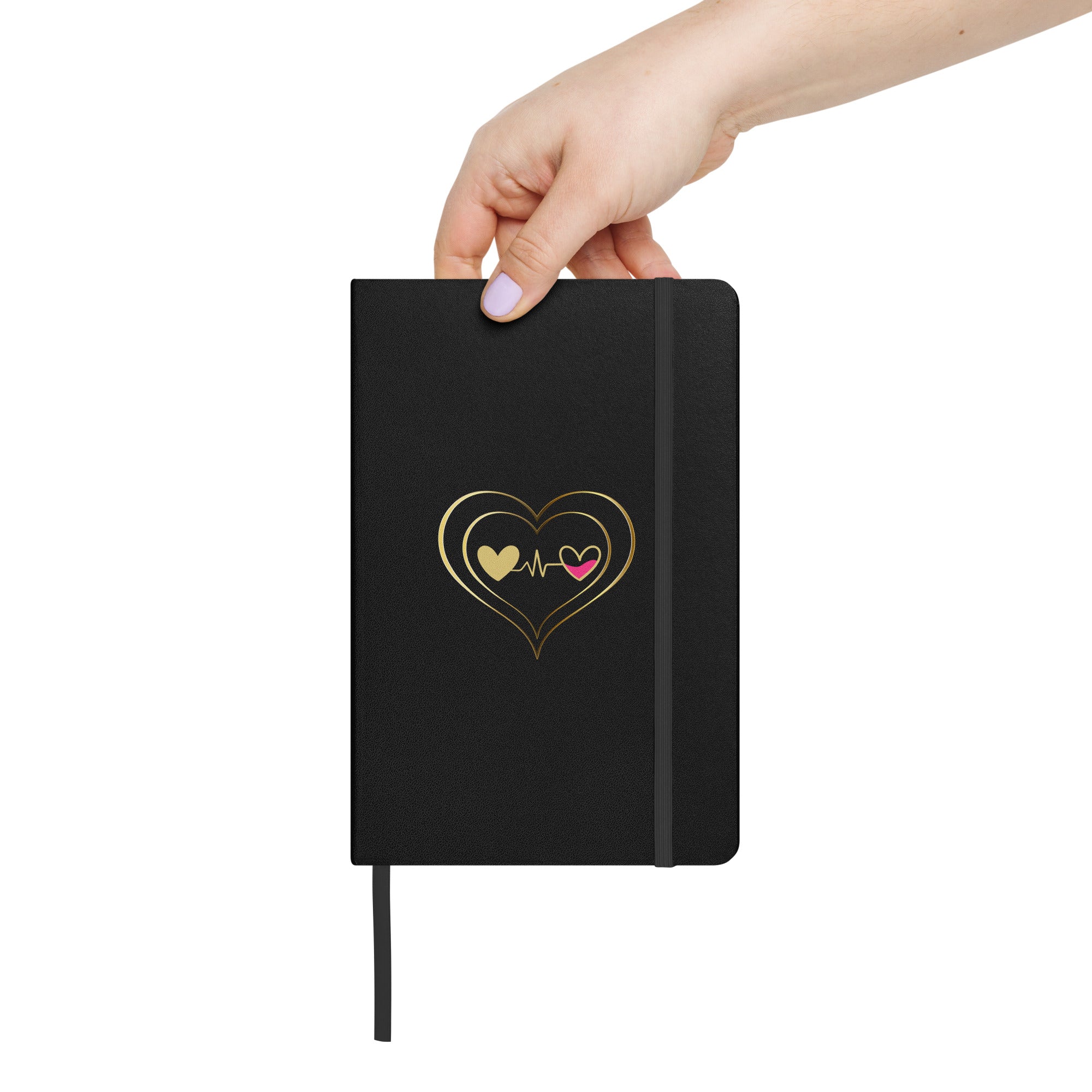 Beating Heart Hardcover bound notebook