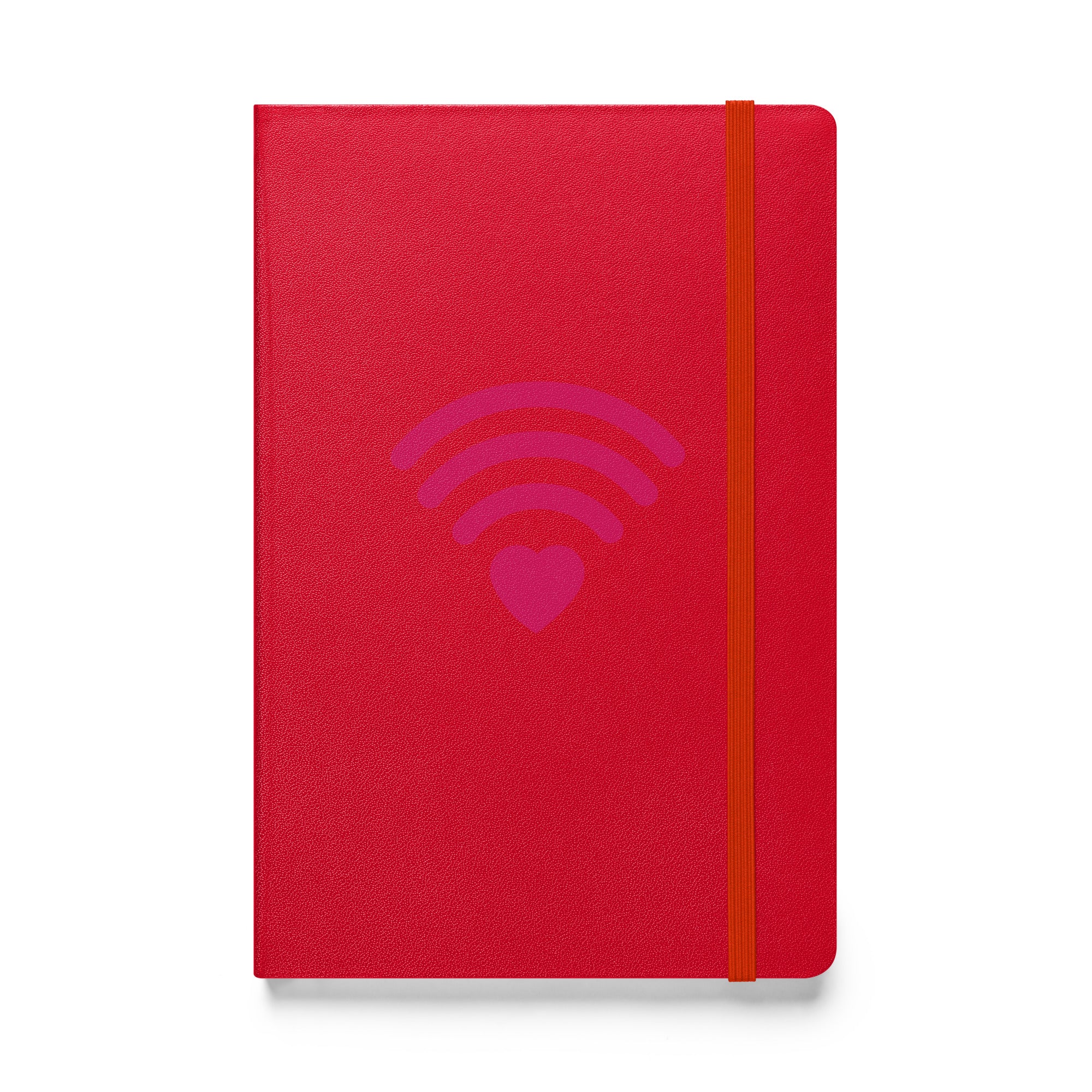 Heart Signal Hardcover bound notebook