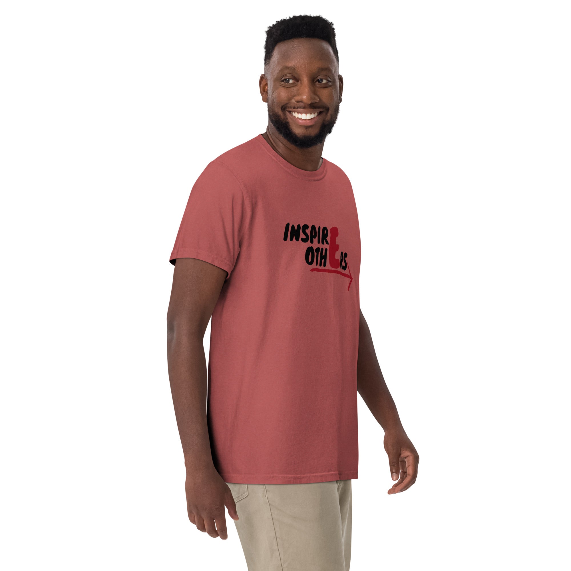 Inspire Others Men’s garment-dyed heavyweight t-shirt