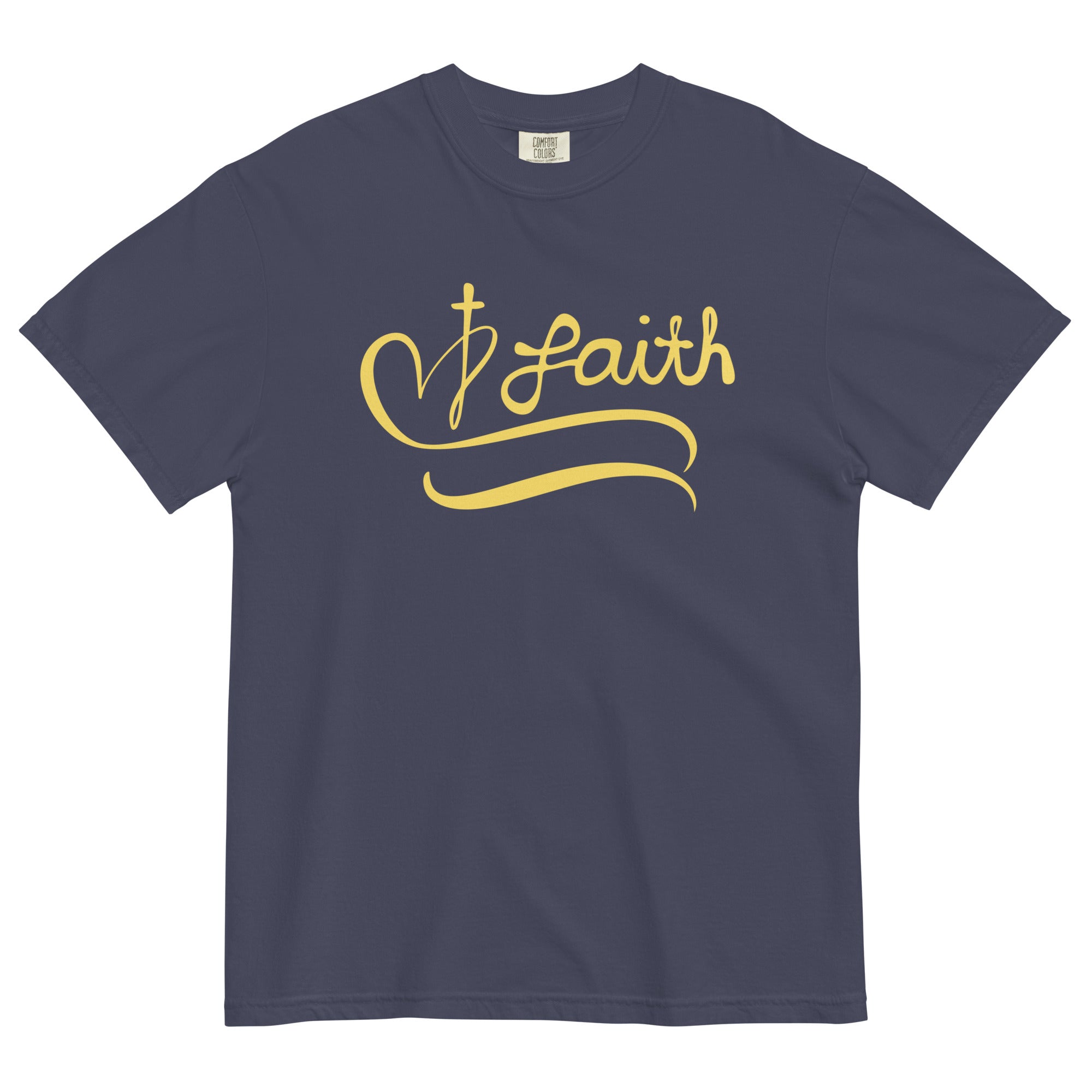 Faith Men’s garment-dyed heavyweight t-shirt