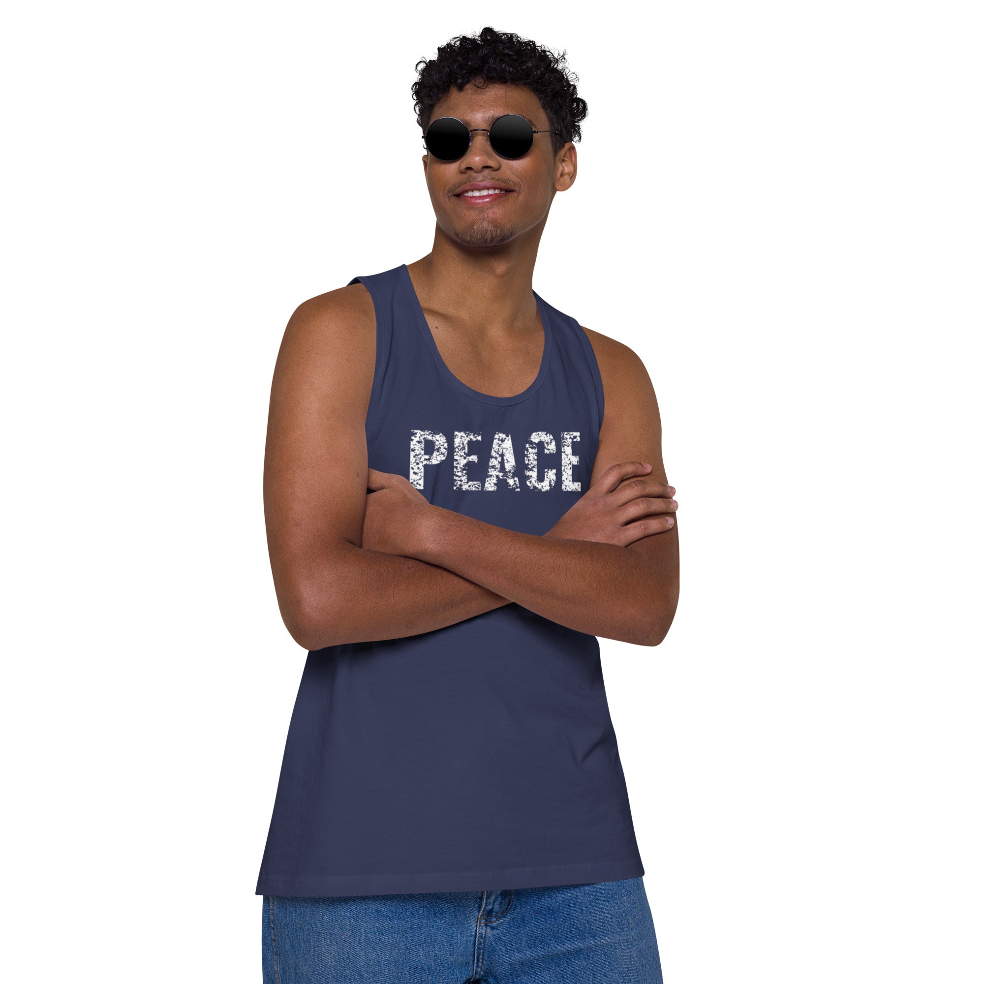 PEACE Men’s premium tank top