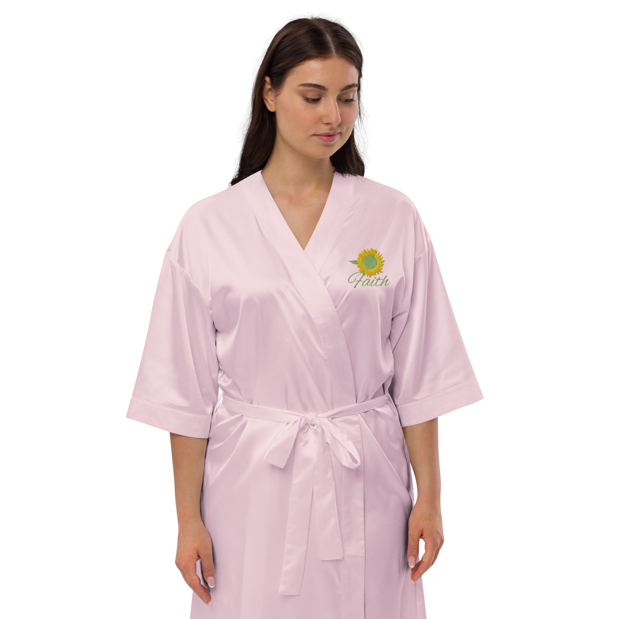Faith Satin robe