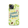 Choose Peace Snap case for iPhone®