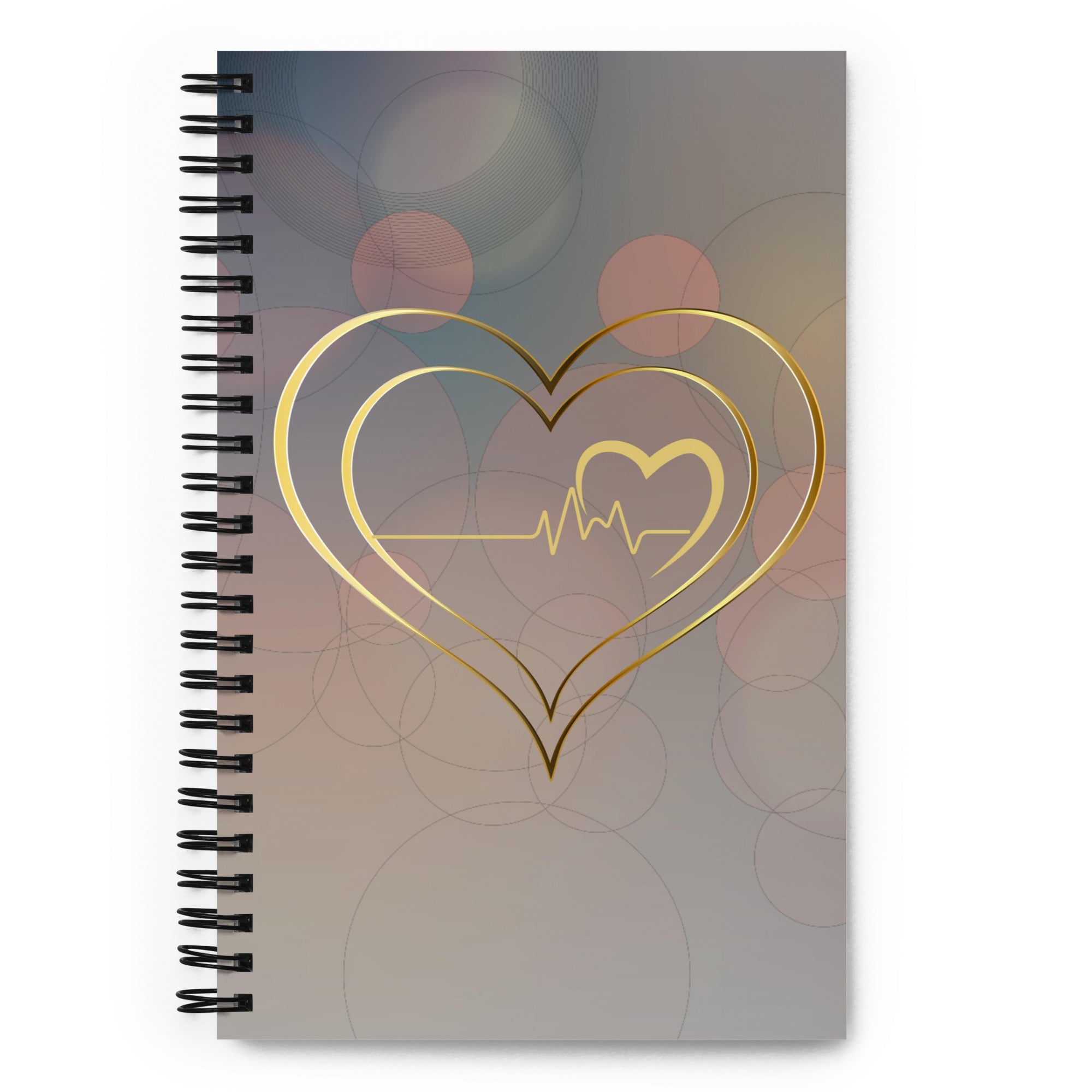 Beating Heart Spiral notebook