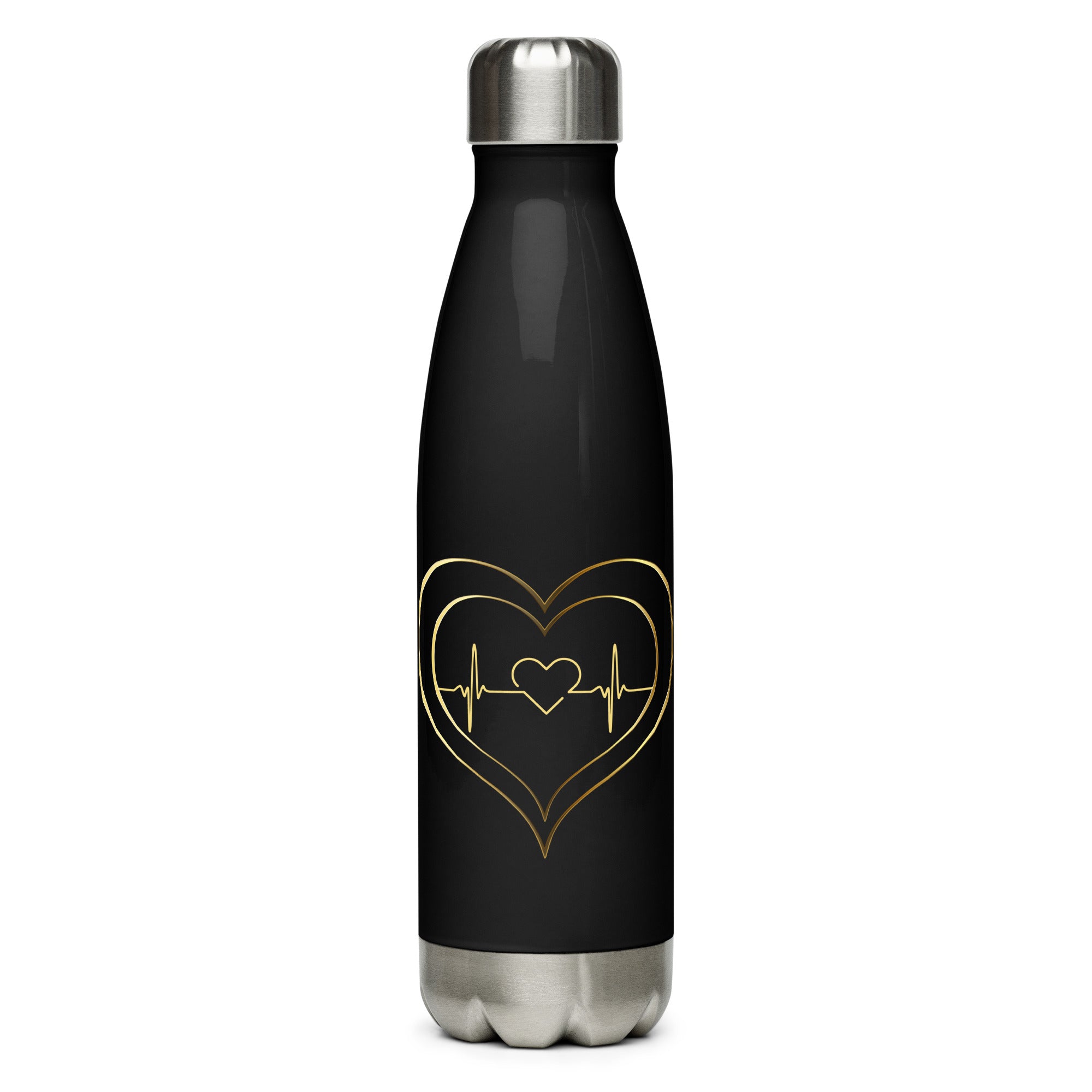 A Heart That Beats Stainless steel water bottle