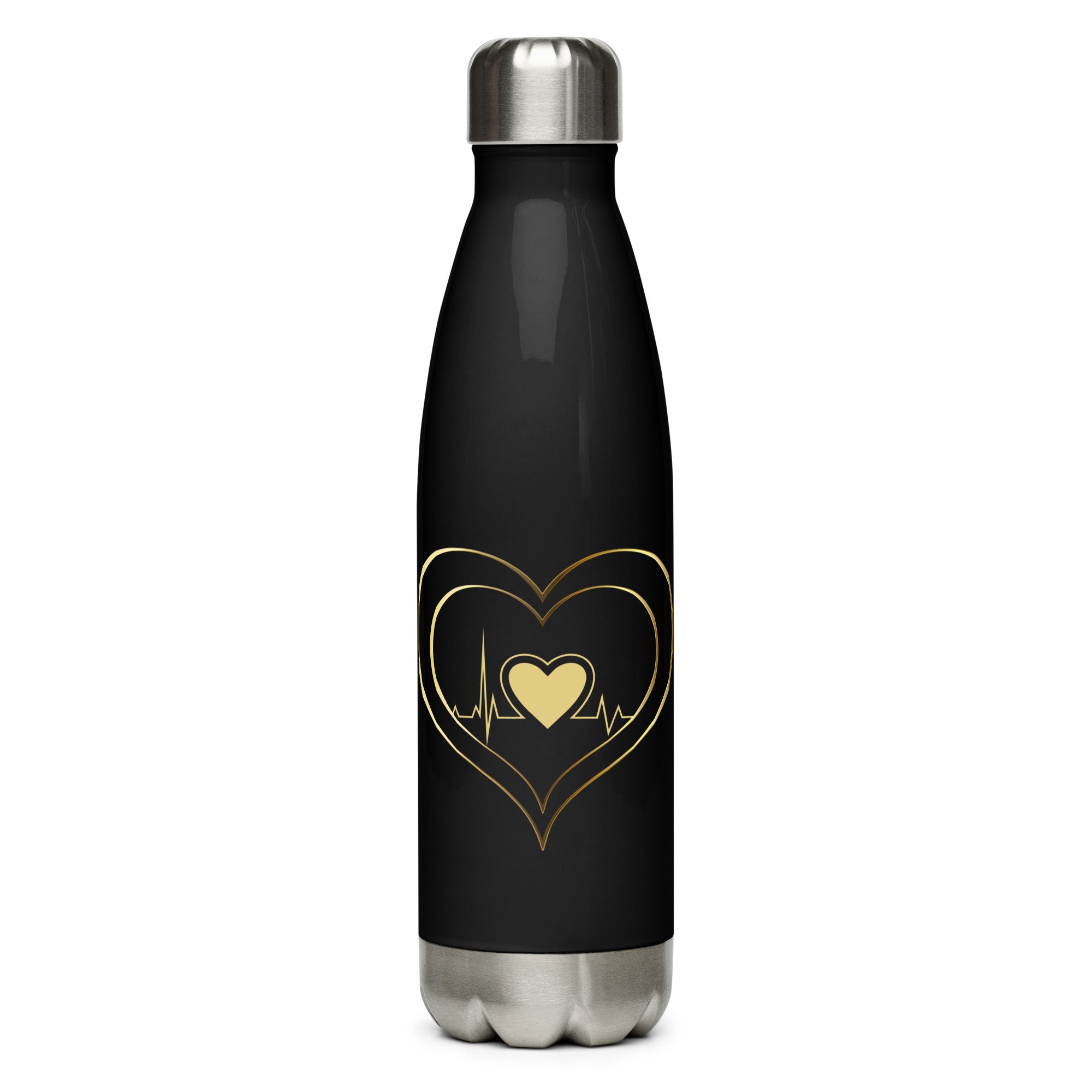A Heart That Beats Stainless steel water bottle