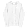 Load image into Gallery viewer, Unisex fleece zip up hoodie