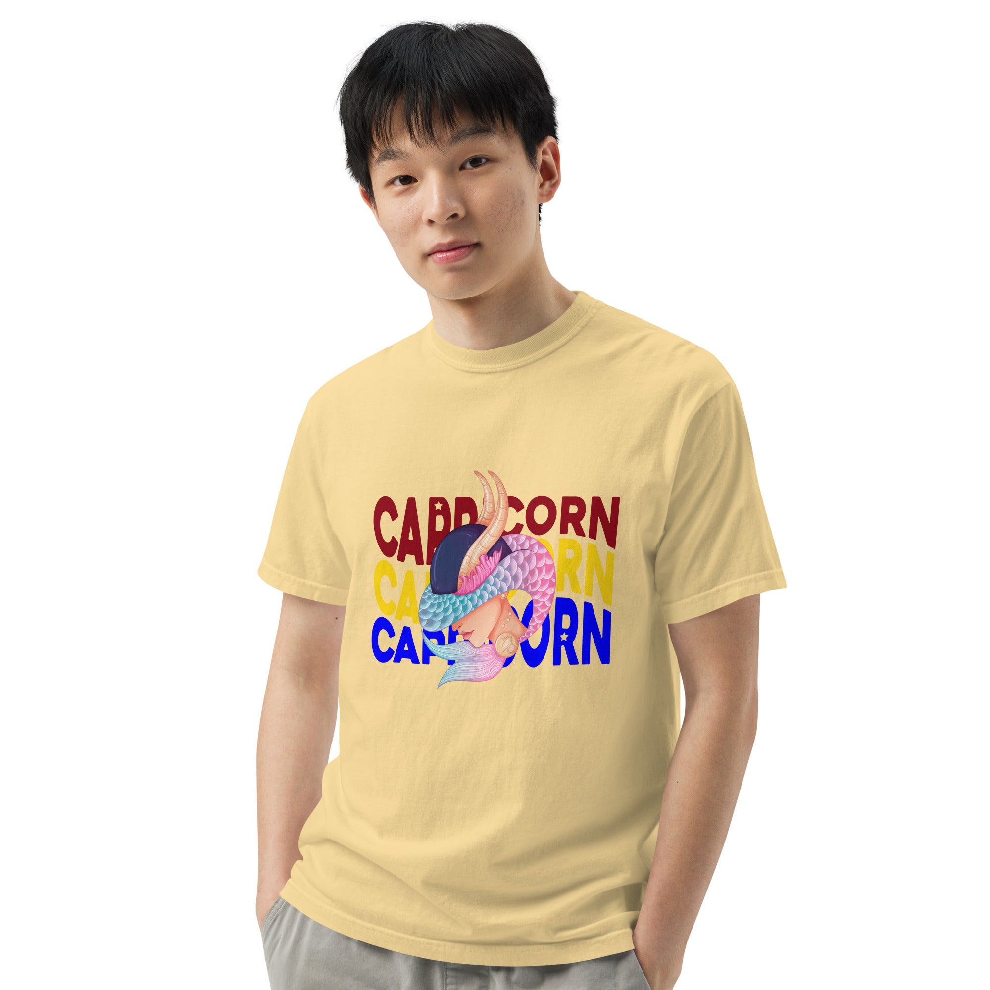 Capricorn Unisex garment-dyed heavyweight t-shirt