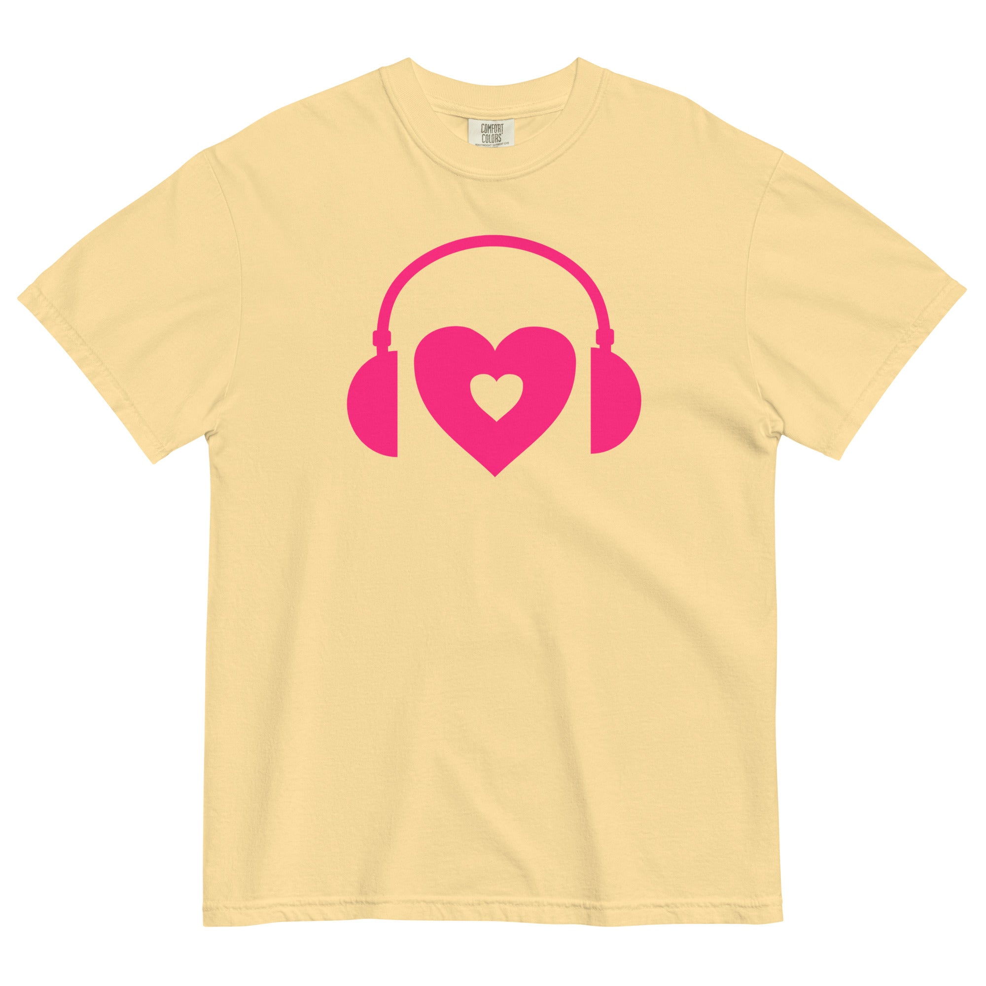 The Heart That Listens Unisex garment-dyed heavyweight t-shirt