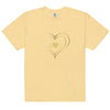 Beating Heart Unisex garment-dyed heavyweight t-shirt