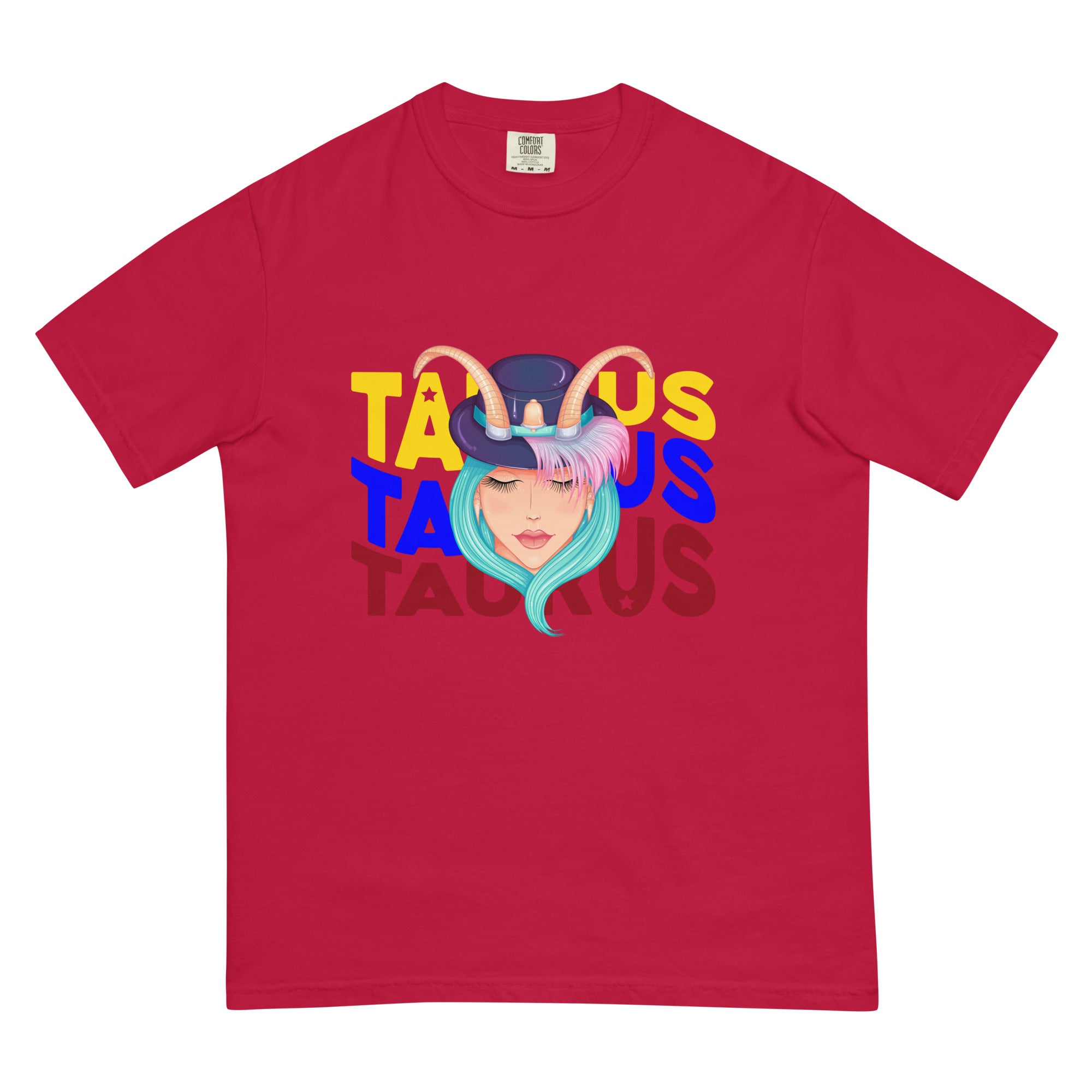 Taurus Unisex garment-dyed heavyweight t-shirt