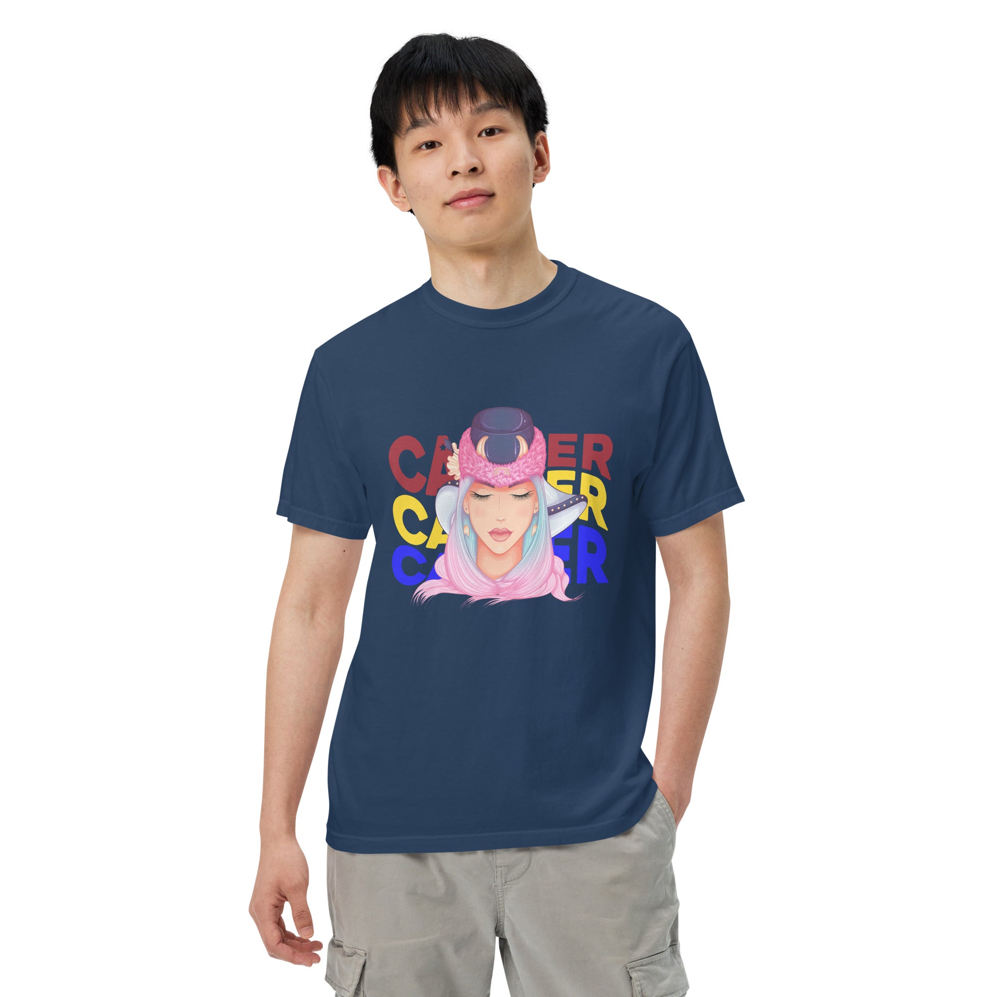 Cancer Unisex garment-dyed heavyweight t-shirt