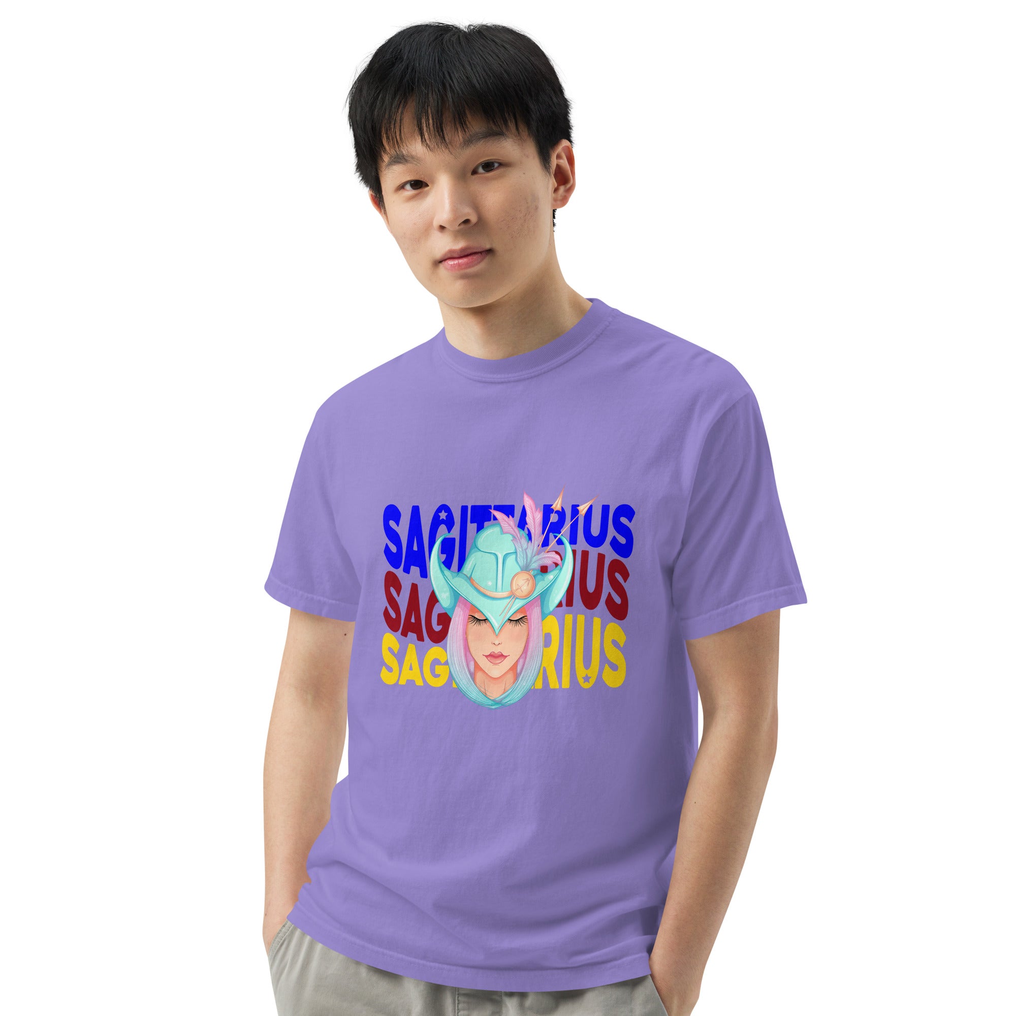 Sagittarius Unisex garment-dyed heavyweight t-shirt
