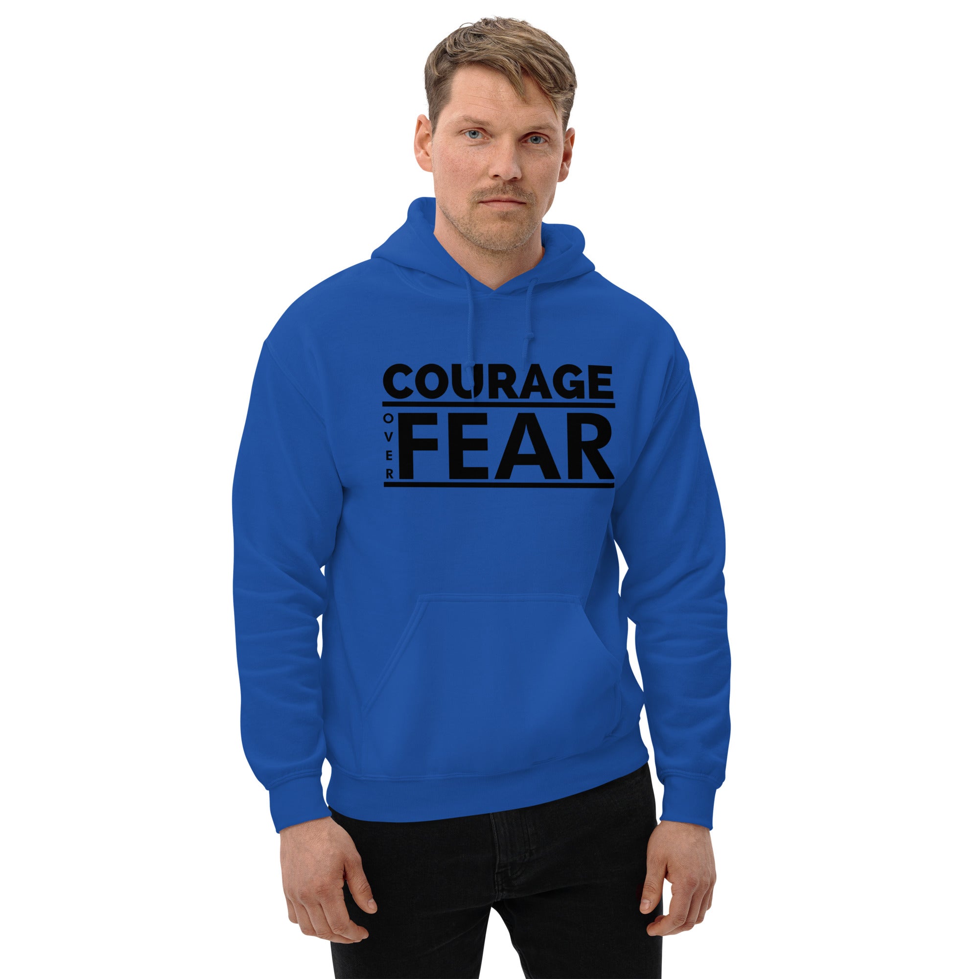 Courage Over Fear Unisex Hoodie