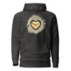 Load image into Gallery viewer, Golden Heart Unisex Hoodie