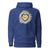 Load image into Gallery viewer, Golden Heart Unisex Hoodie