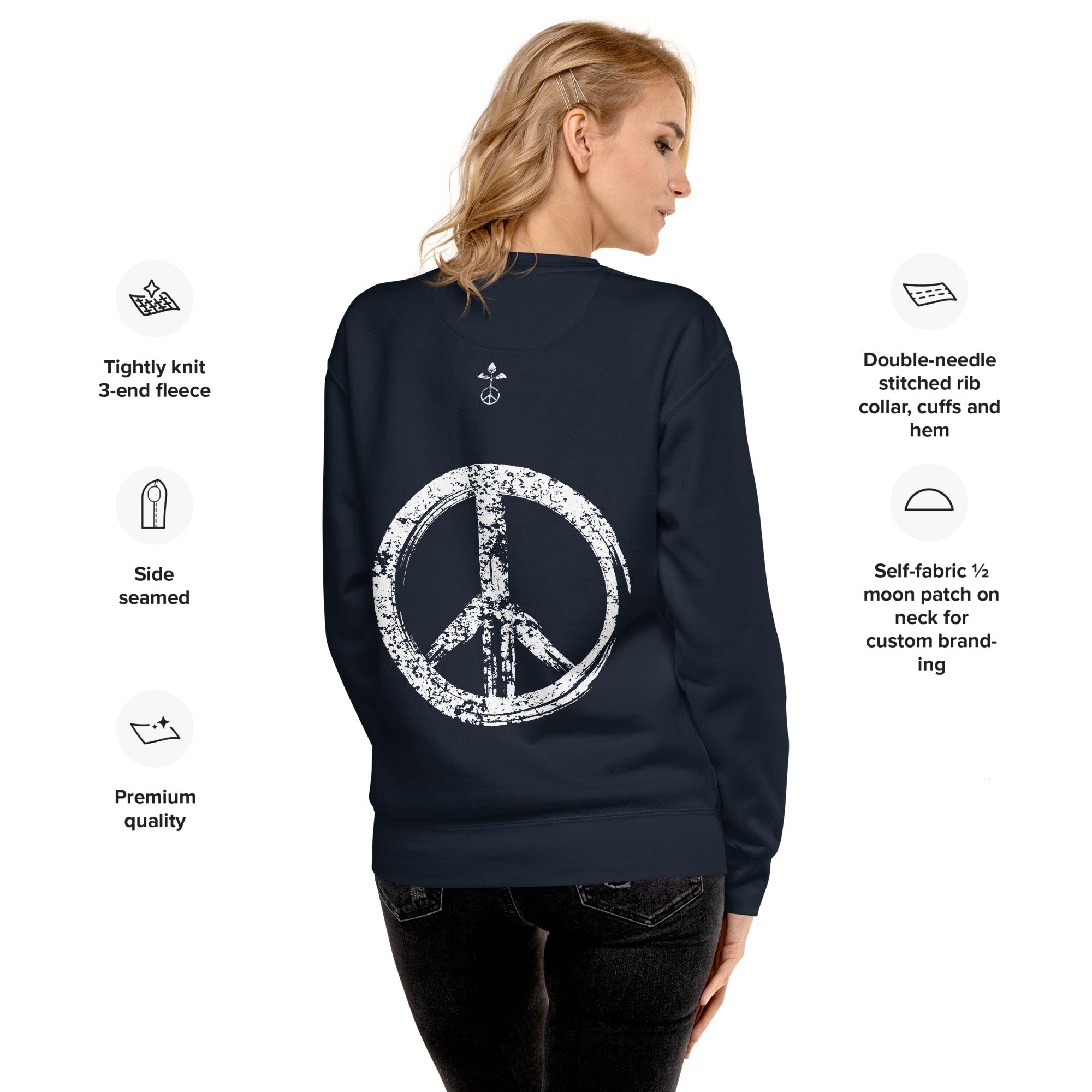 Art Of Peaceful Living  Premium Sweatshirt