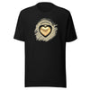Golden Heart Unisex t-shirt