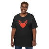 Heart Design Unisex t-shirt