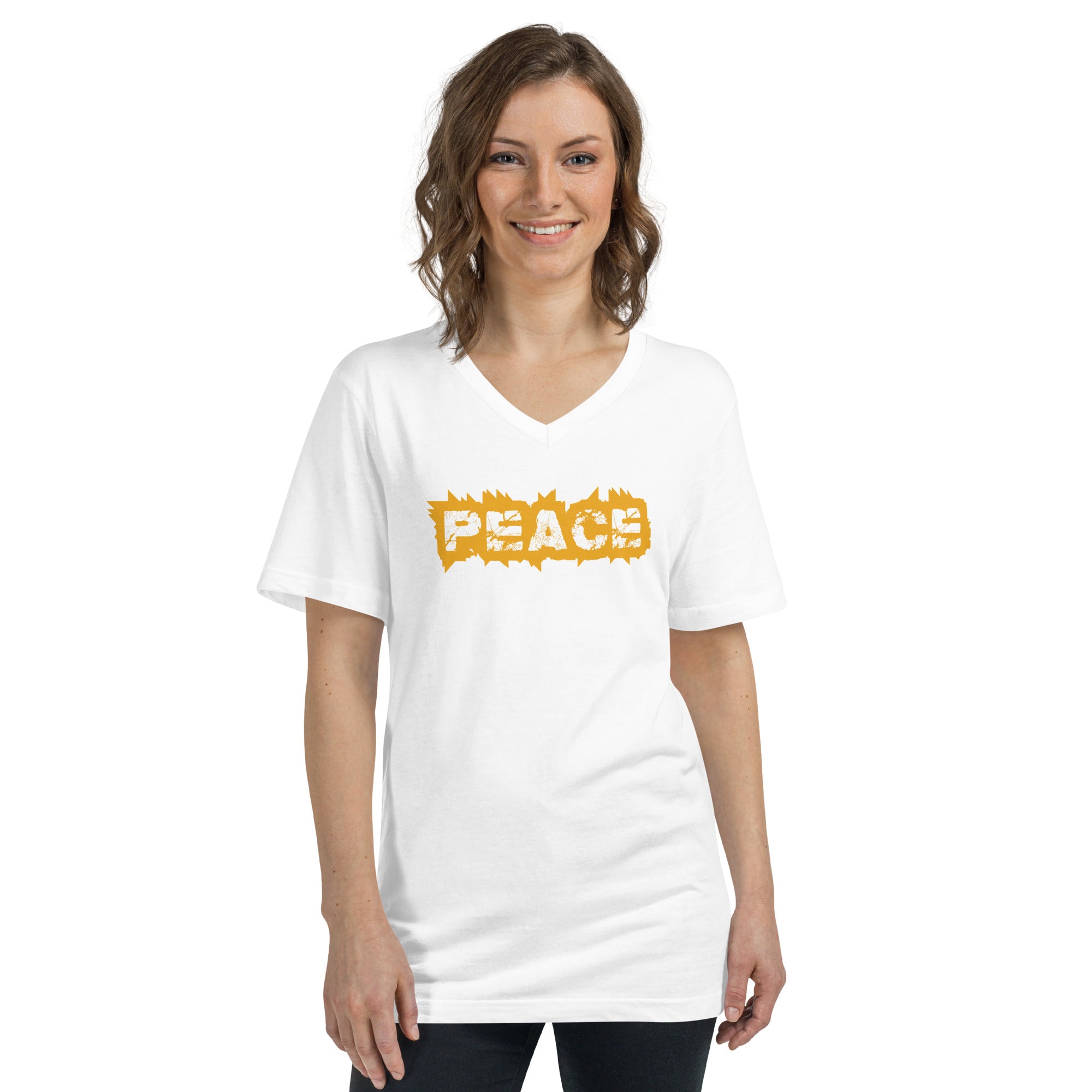 Peace V-Neck T-Shirt