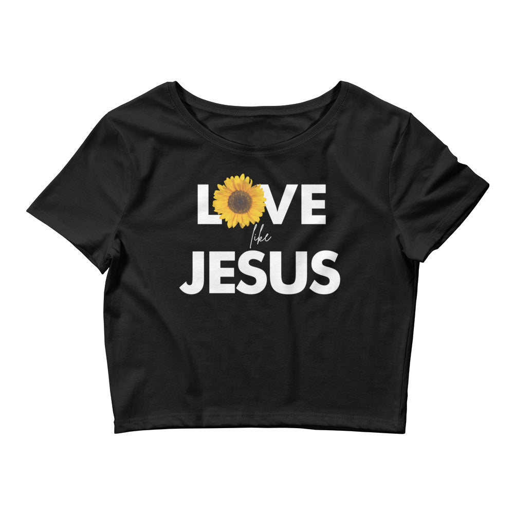 He Love Jesus Women’s Crop Tee
