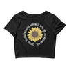 Load image into Gallery viewer, Choose Positivity Choose Happiness Women’s Crop Tee