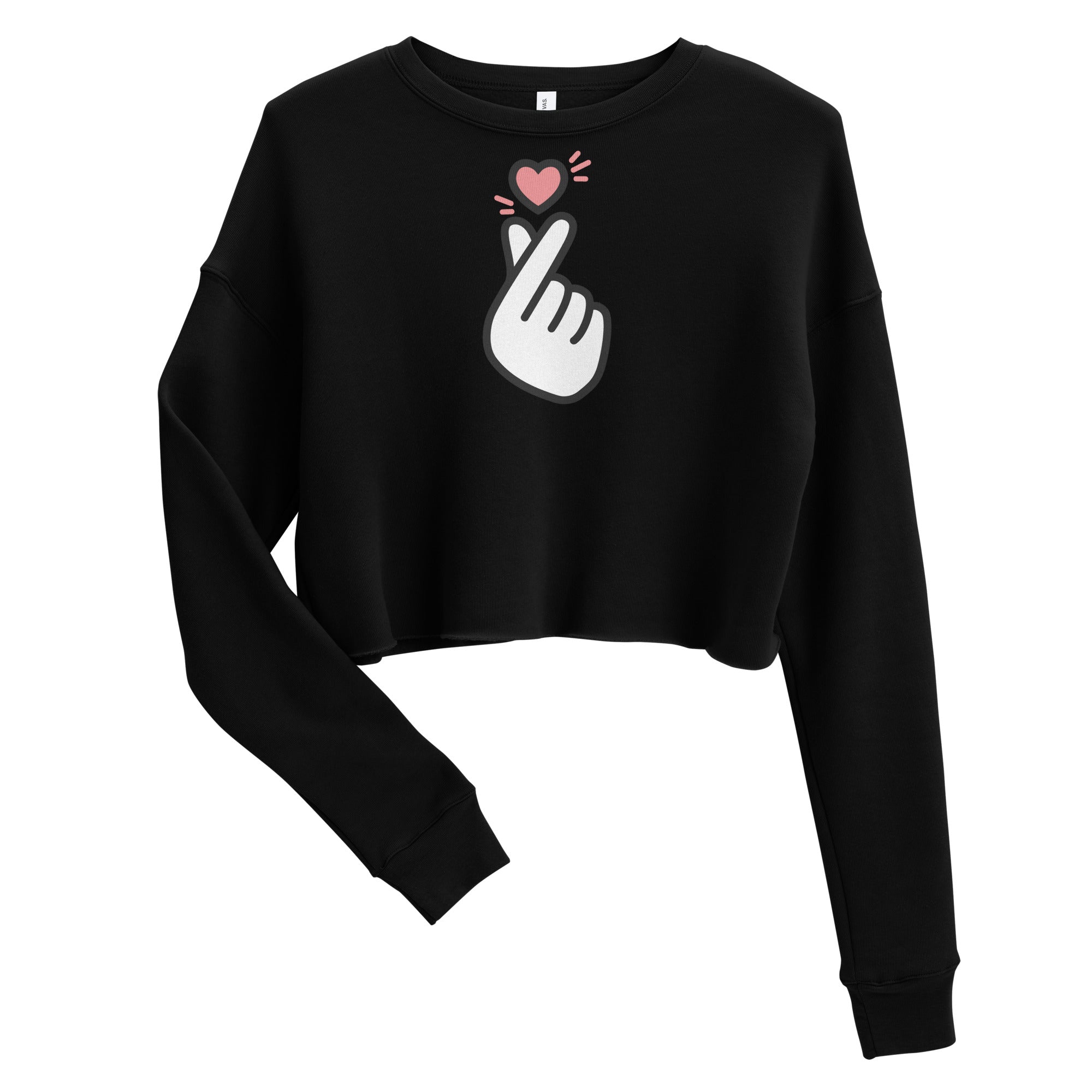 I Heart You Crop Sweatshirt