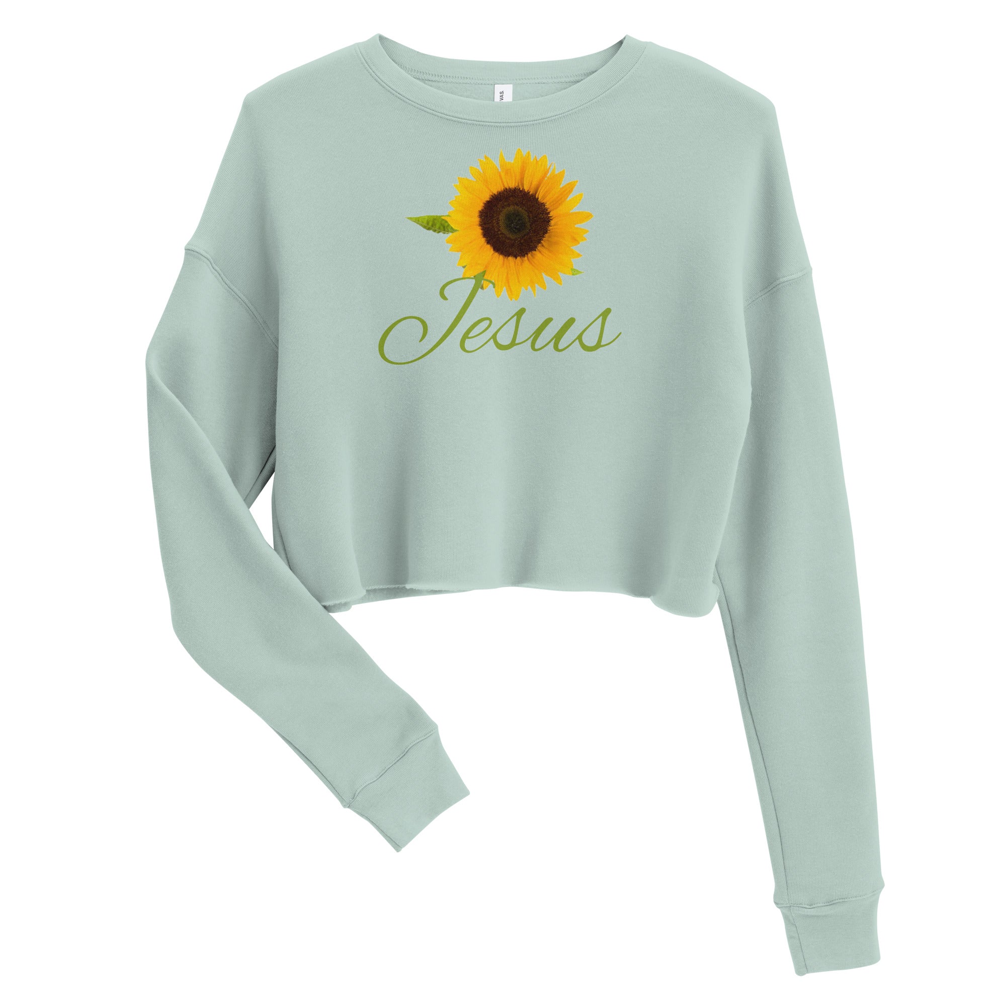 JESUS Crop Sweatshirt