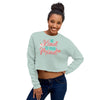 Load image into Gallery viewer, Be Kind To Your Mind Crop Sweatshirt