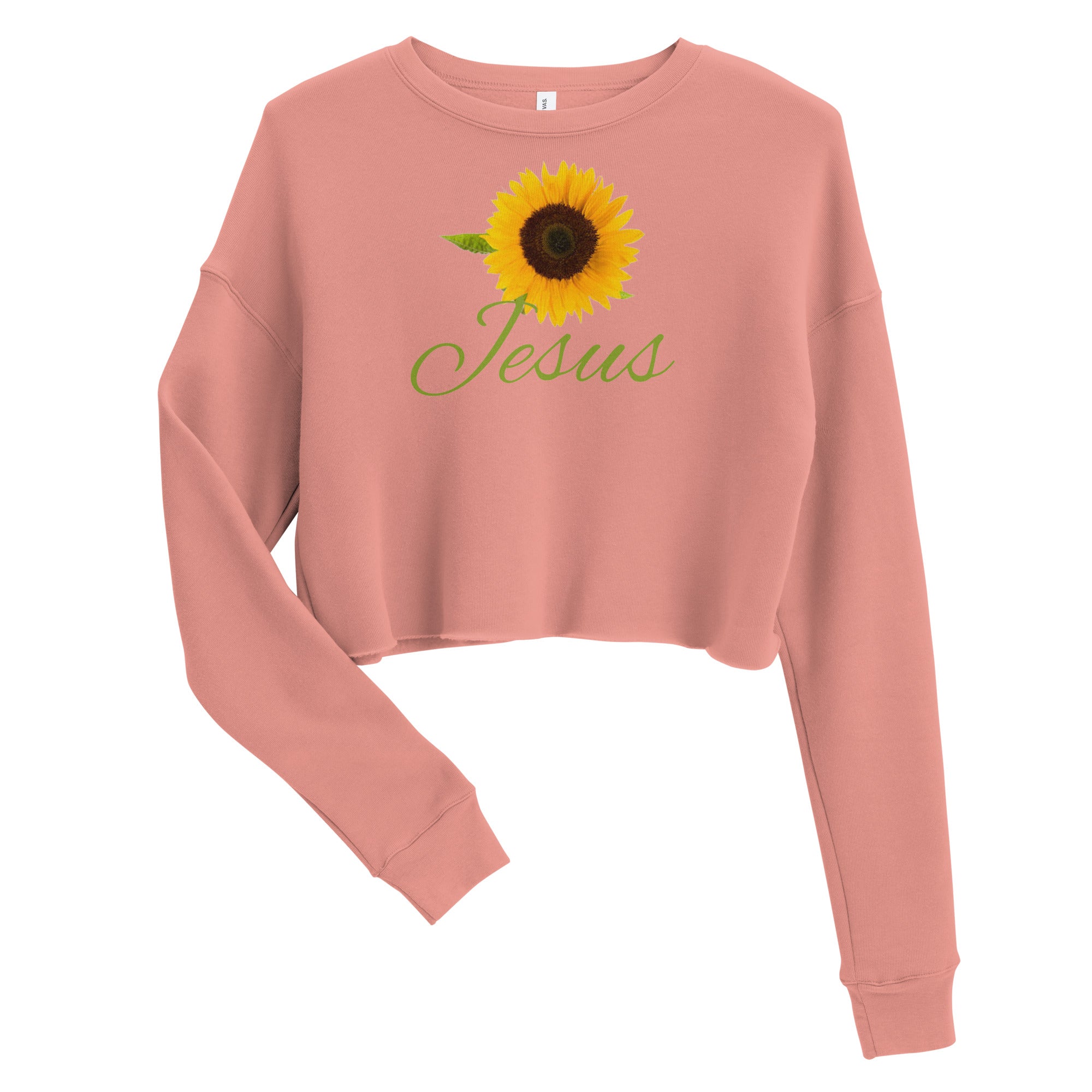 JESUS Crop Sweatshirt