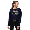 Good Vibes Crop Sweatshirt