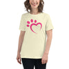 Load image into Gallery viewer, Heart Paw Women&#39;s Relaxed T-Shirt